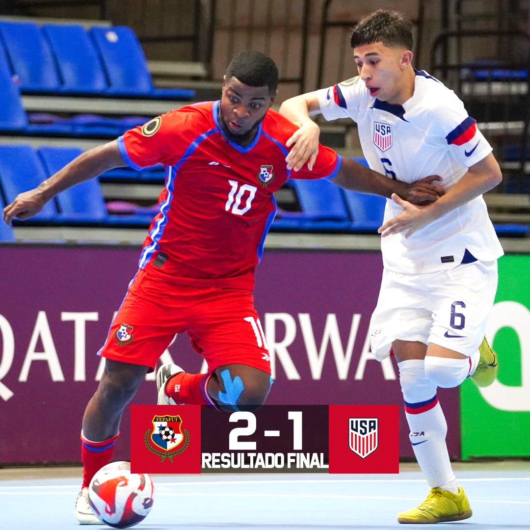 ¡RUMBO AL MUNDIAL ⚽🏆!

La selección #PanamáFutsal 🇵🇦 derrotó 2-1 a Estados Unidos 🇺🇸 y logra el boleto 🎟️ al Mundial de Futsal de Uzbekistán 🇺🇿 🏆

⚽️ O. Hinks y R. Milord 
🏟 Polideportivo A. Argüello

#CentralDeportes