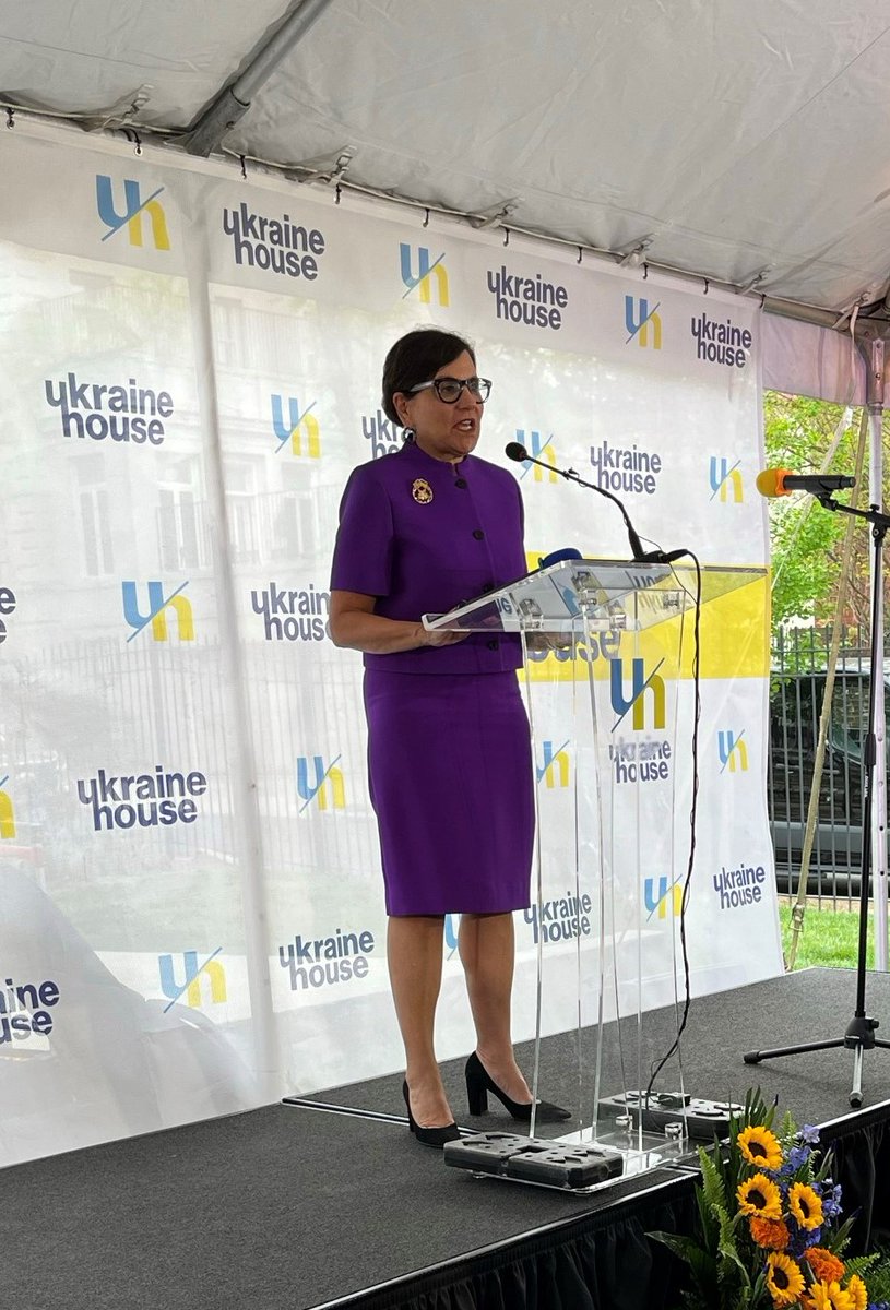 Ukraine’s spirit of innovation and resiliency is inspiring. I joined @UKRintheUSA's “Reinvent. Innovate. Leapfrog.” opening session to discuss our strategic vision for the future and the creative ways the U.S. private sector has contributed to Ukraine’s economic growth.