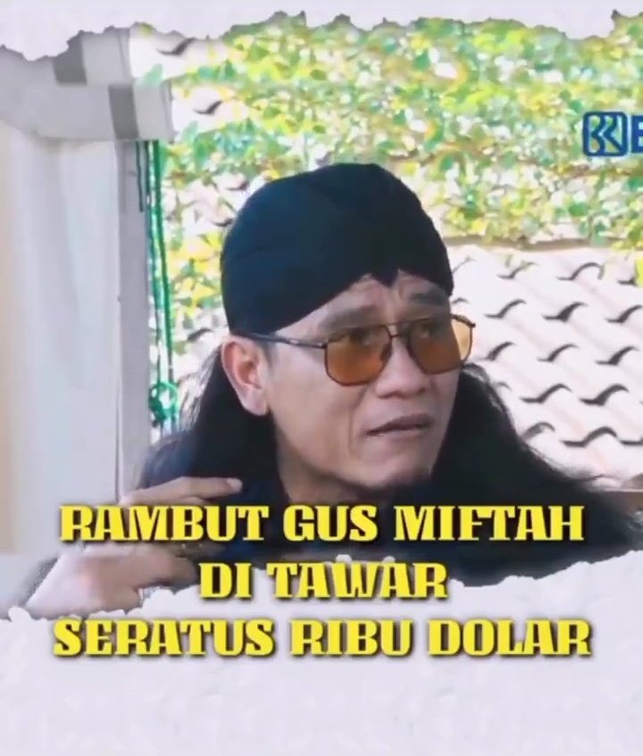 Wajar sih rambut harga segitu, kan satu paket ama kepala dan leher.