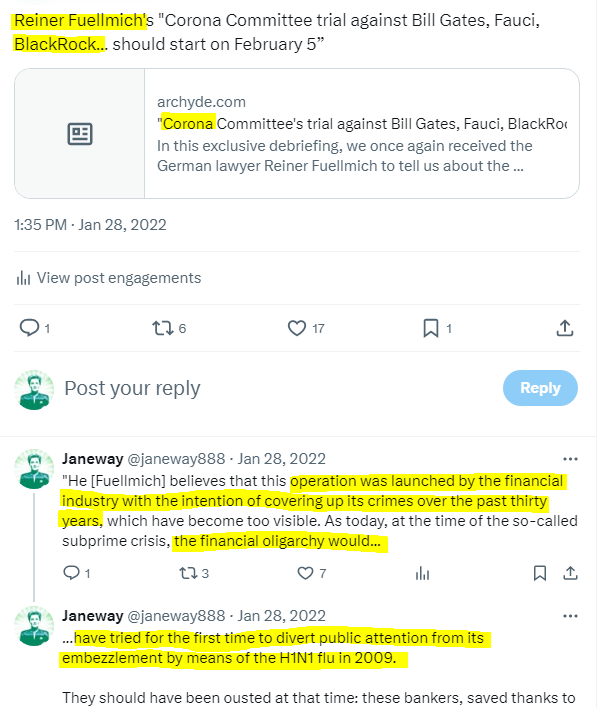 German lawyer Reiner Fuellmich a big voice against the COV*D scamdemic who was detained in Mexico at the German consulate/Tijuana 10-13-23 during a passport replacement appt unaware of an outstanding warrant (overbilling) flown to Germany & arrested CALLED OUT BLACKROCK👇