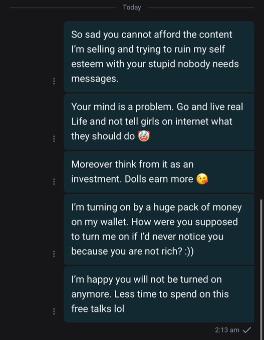 They keep thinking I&rsquo;m here to turn on men for free lol 😂 https://t.co/cAz9ZiBwgs