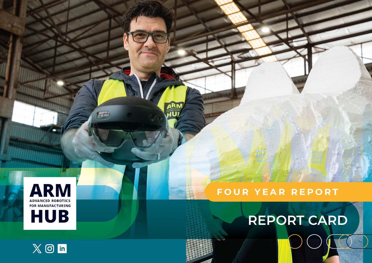 We are delighted to release our four year report card today! This annual report provides a snapshot of our activities for the past 12 months, and a overview of our work with industry over the past four years. Download your copy now! ow.ly/xSpF50RiEBp