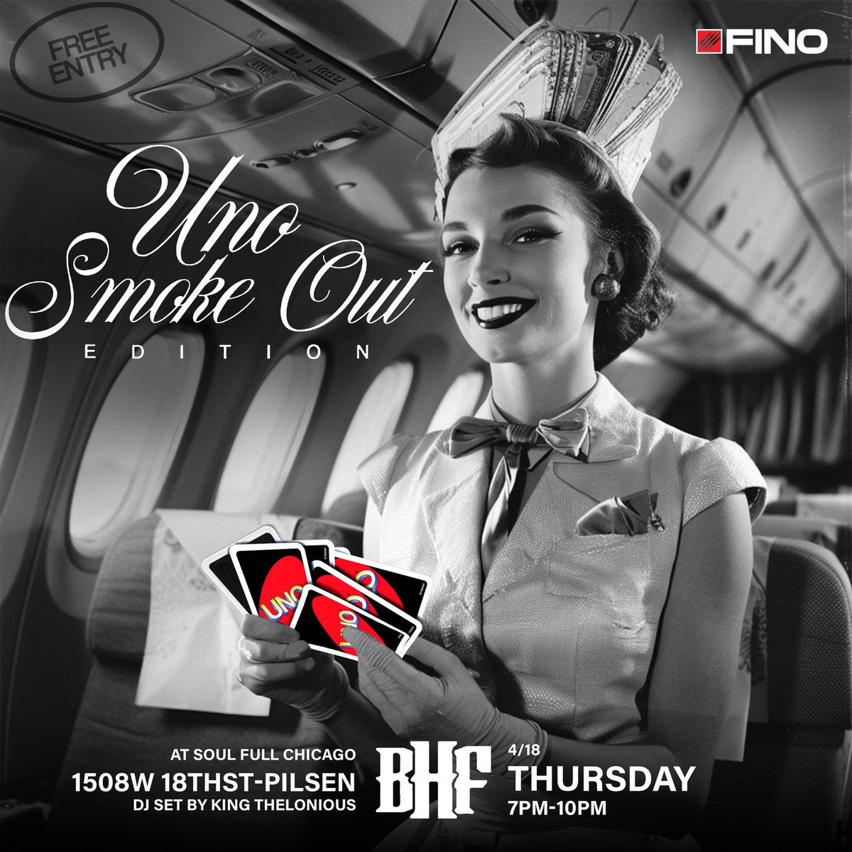 blackhippyfarms's tweet photo. 🚨 Get ready to level up at Smoked Out Uno! 🎉🔥 Join us on 4/18 (Tomorrow) at Soulfull Chicago, 1508 W 18th St, for an unforgettable night. Space is limited—arrive early! Sounds provided by @KingThelonious 🎶👑 #SmokedOutUno #PrivilegePack https://t.co/CkBAWeKstG