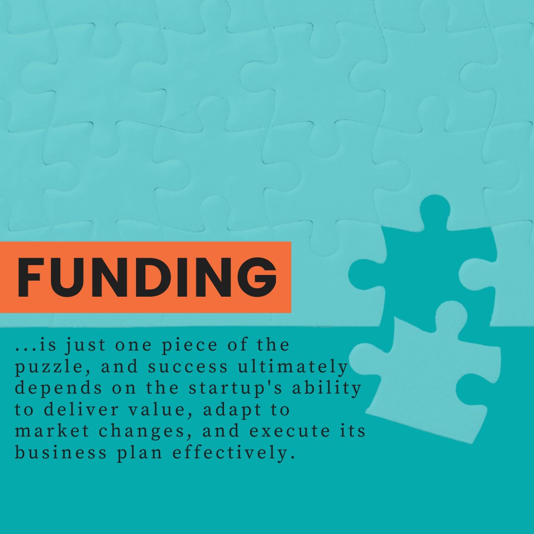 Funding, on its own, is not a guarantee of success. Startups still need a viable business model, a strong value proposition, effective execution strategies, and a deep understanding of their target market. 

#startuptips #startups #funding #cloudcfo #vcfo #virtualcfo