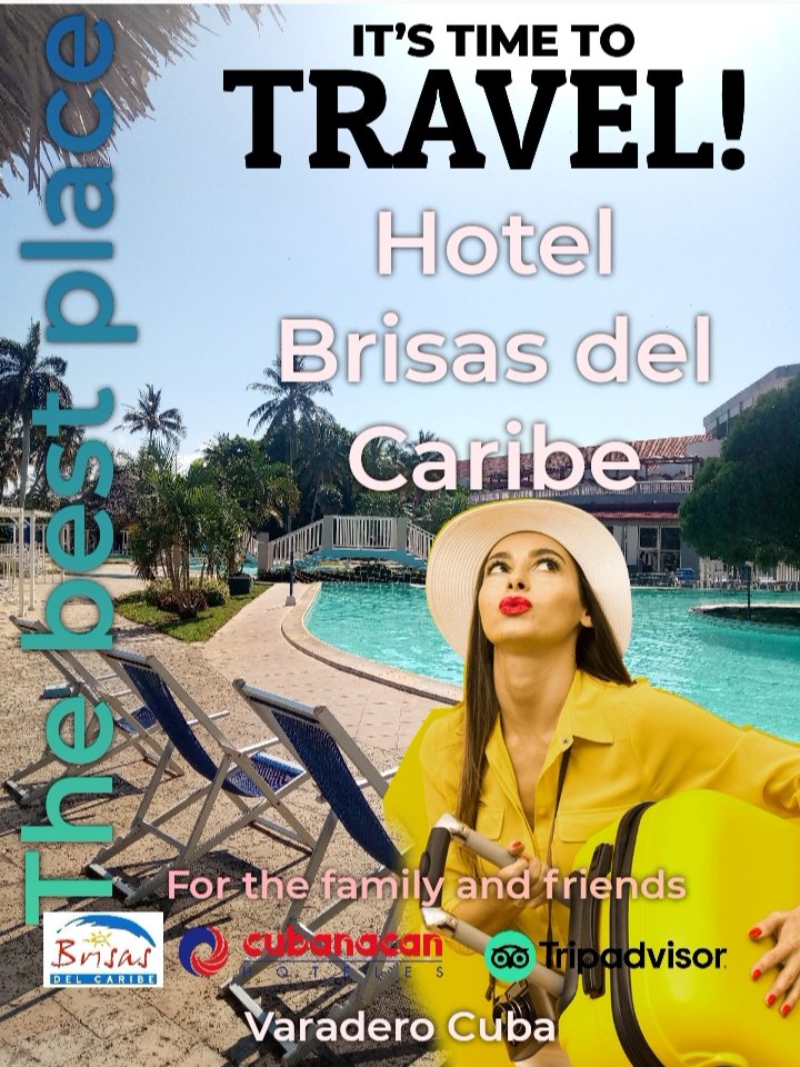 What are you waiting for?
Come ad join us with your friends and family!

#brisasdelcaribe 
#CubaUnica 
#VaraderoTravel