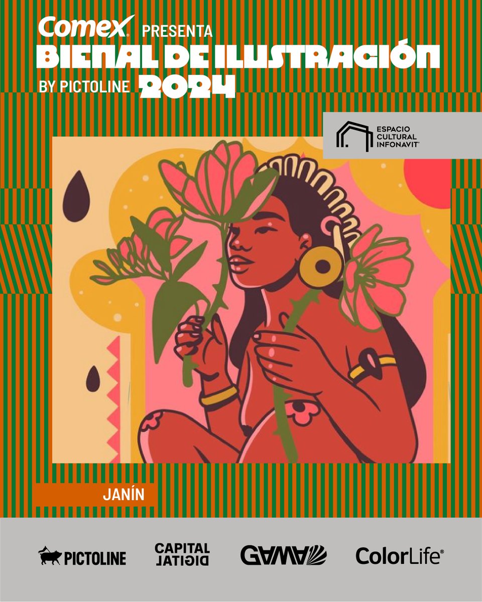 No te pierdas la conferencia de Janín este sábado 20 de abril, 11:00 - 12:30 horas, en el #MUNAVI.

Entrada libre con registro previo: munavi.mx/mainEventos.ht…

Patrocinado: @pinturascomex 🎨
Con el apoyo de Espacio Cultural <a href="/Infonavit/">Infonavit</a>