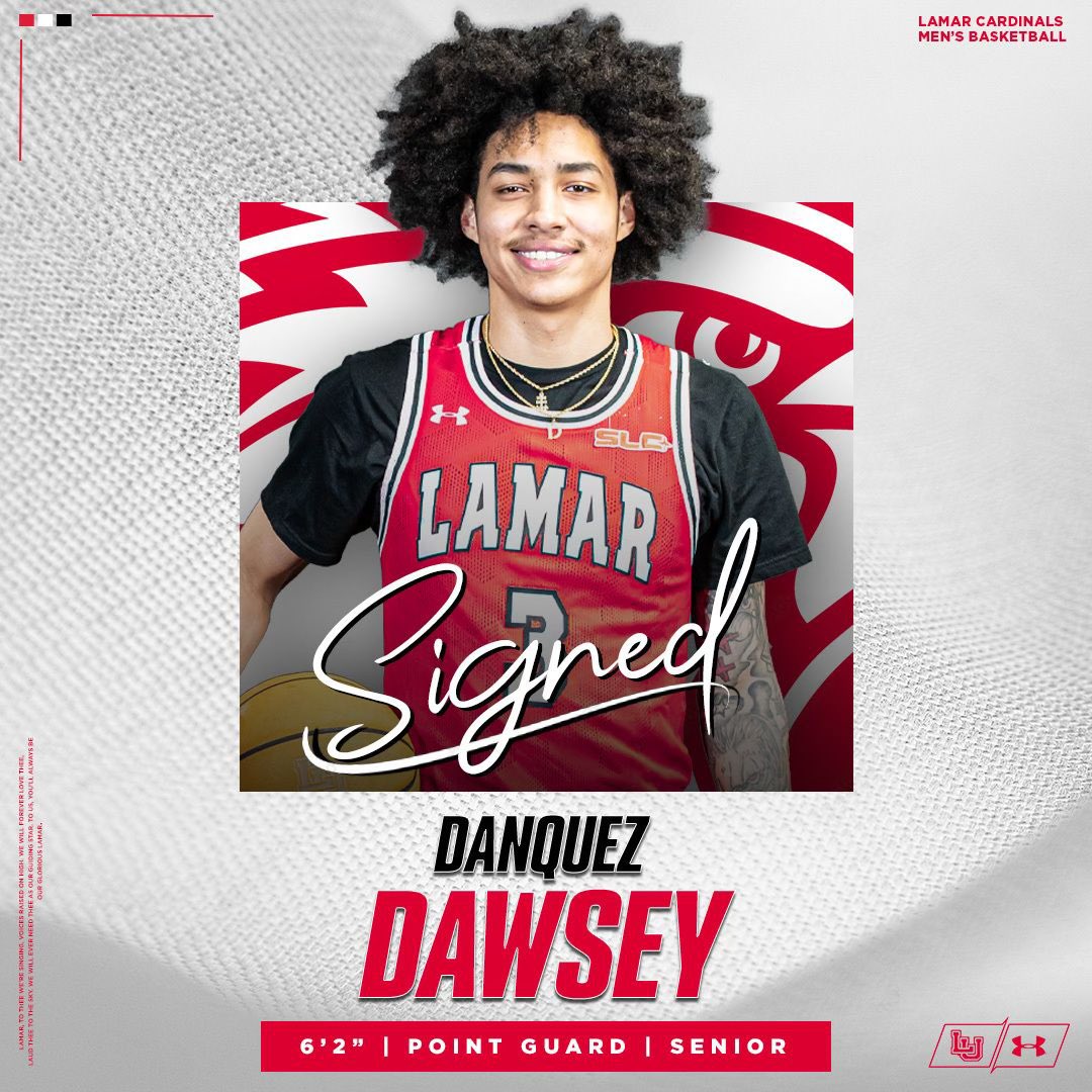 DanQuez_3's tweet image. Committed!! Let’s get it💯💯 @Coach_Al_Brooks @Coach_McLean @LamarMBB