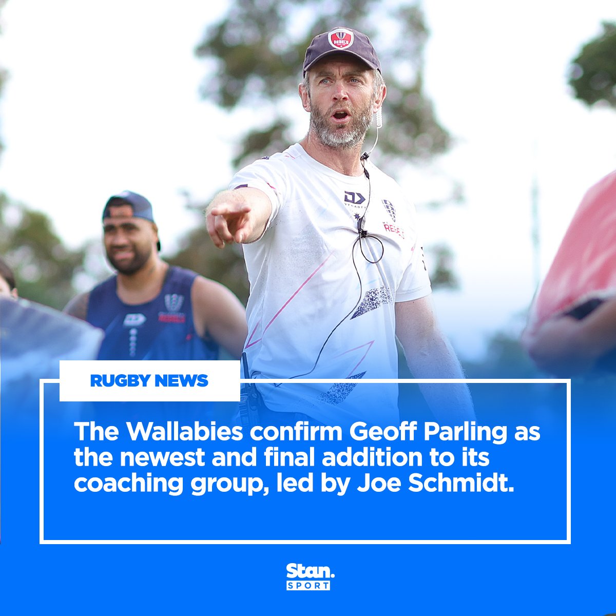 Geoff Parling joins the Wallabies as Assistant Coach 🙌 #StanSportAU #Wallabies