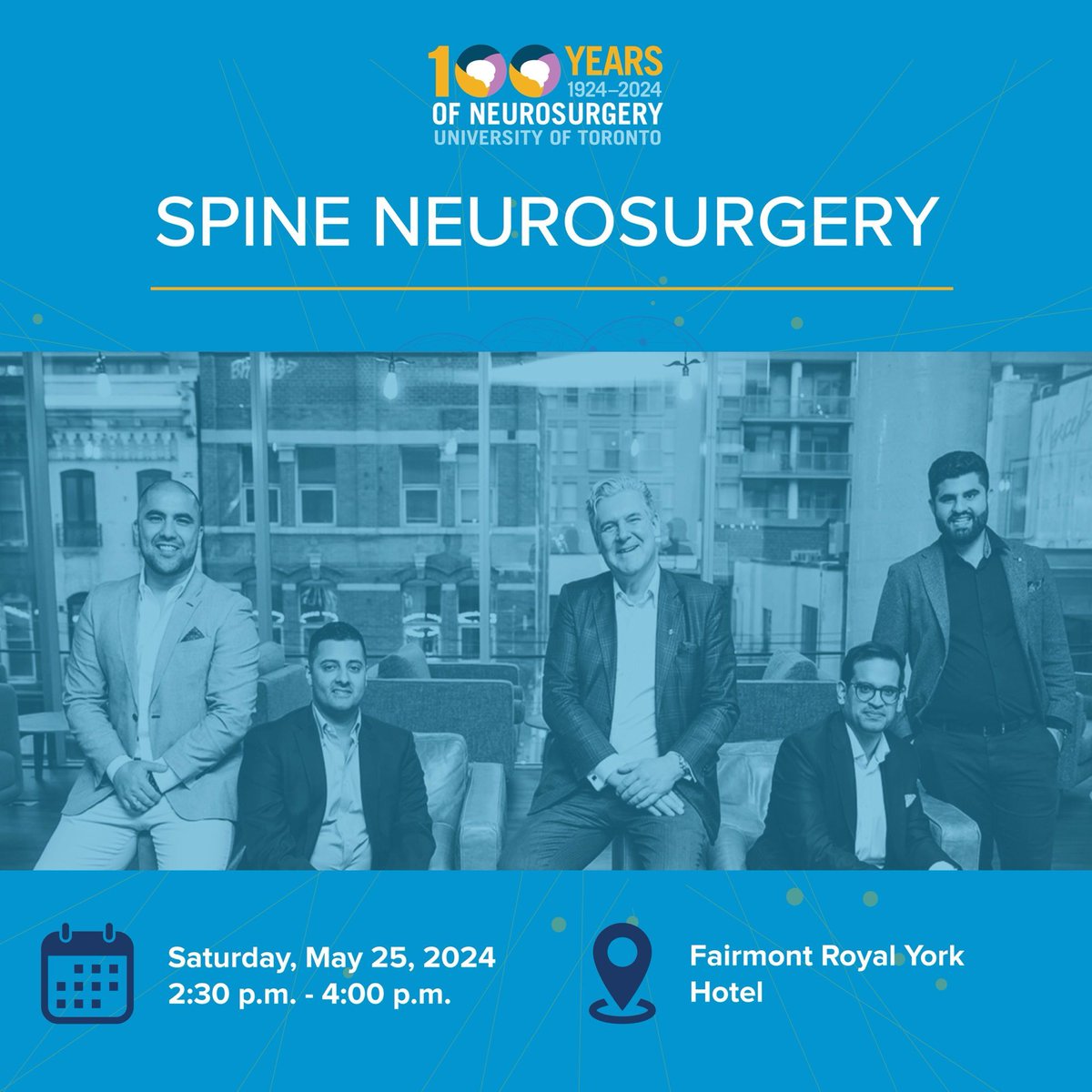 Our upcoming #SpineNeurosurgery session includes: ⭐️ @UofT NSX History ⭐️ Motion Preservation #SpinalSurgery ⭐️ Improving Successful Translation of Animal Spinal Cord and Brain Regeneration Therapies to Humans? ⭐️ The Future bit.ly/4aQgwLo