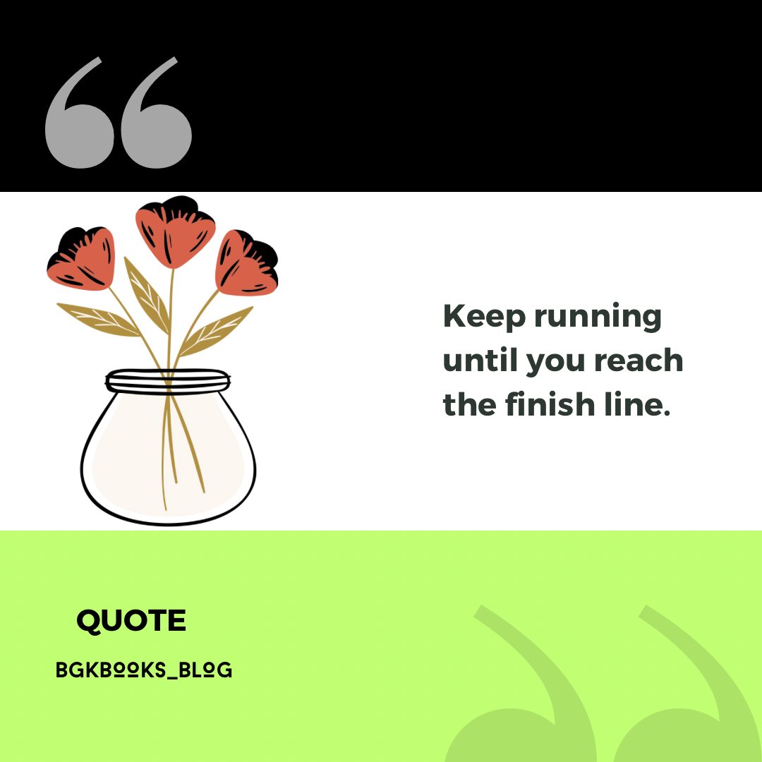 Keep running… #Motivation #StrongAndCapable