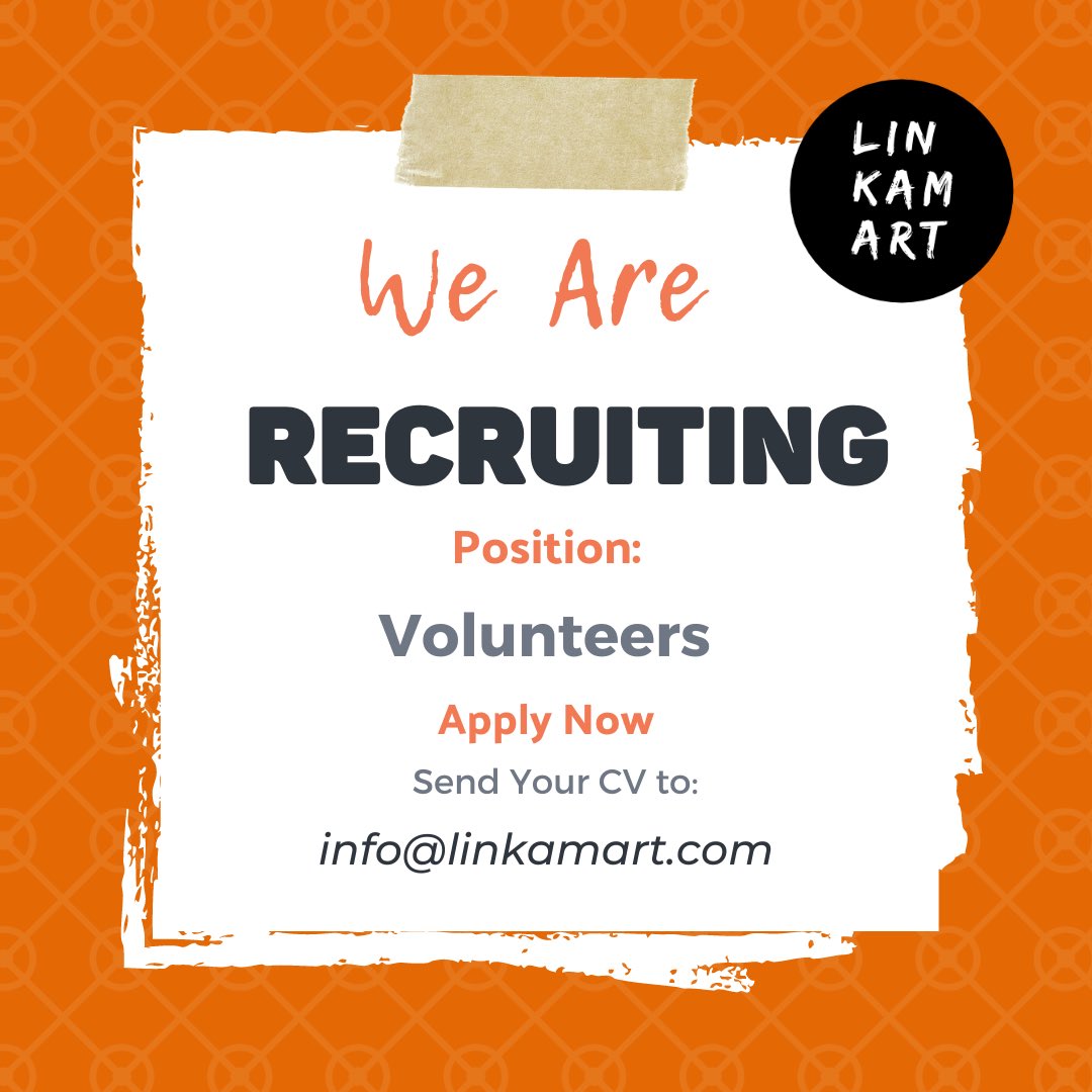 🚨As part of our exciting Lin Kam Art Festival Season for 2024 @lin_kam_art is recruiting. You must be available between May - Nov ‘24. Positions are for projects based in London-To apply please email your CV & contact number & position in title to: info@linkamart.com #linkamart