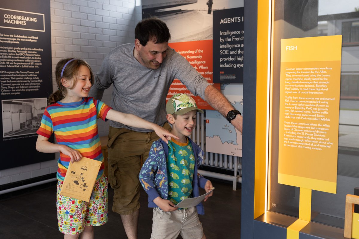 If you're not sure how to spend your May Bank Holiday weekend, why not enjoy a family day out at Bletchley Park? With fun-filled activities, our ‘TOP SECRET’ Mission Packs, and fascinating interactive exhibitions, there's lots to keep little ones busy! bletchleypark.org.uk/book-now/
