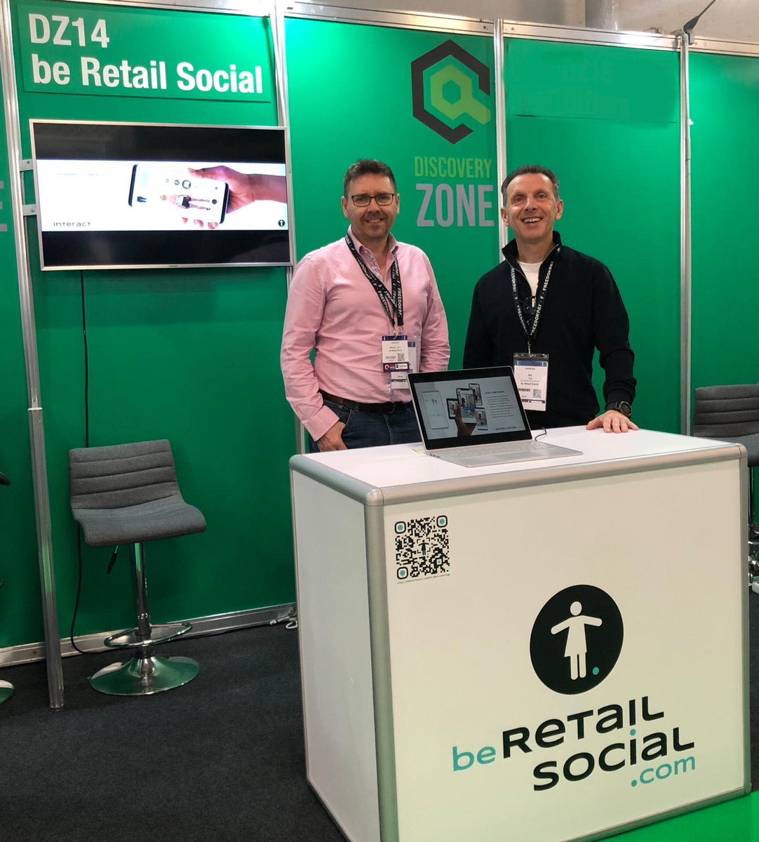 beRetailSocial's tweet photo. Day 2 of #RTS2024 is here! Pop over to see @beRetailSocial at stand DZ14 for insights on one of the biggest challenges in online retail....humanizing your customer's try-on experience! 

We had lots of interesting conversations yesterday and we're ready for more today! ✨ https://t.co/lIAtacszZh