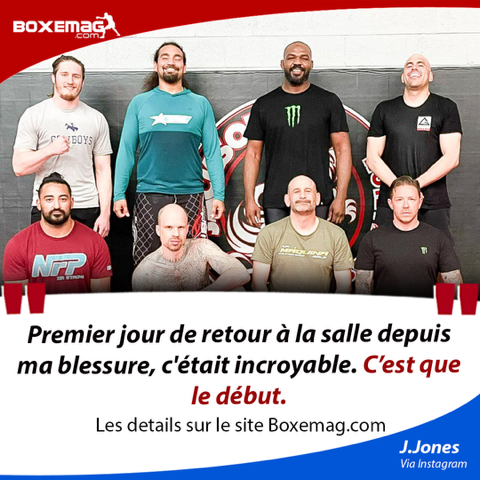 En espérant voir Jon Jones de retour dans la cage avant la fin de l'année ! #UFC #JONJONES