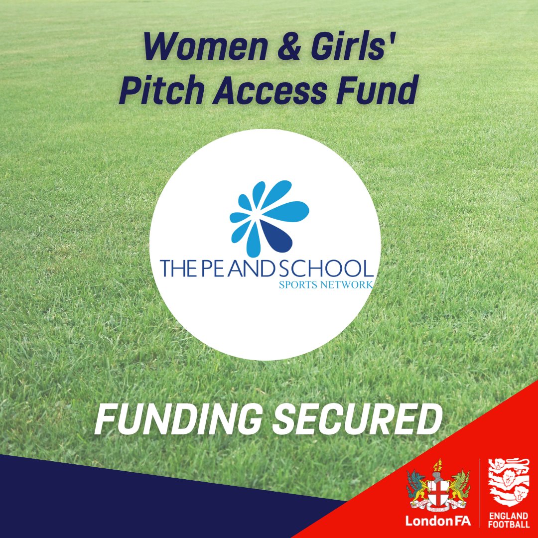 Women &amp; Girls Facilities Fund

Well done to <a href="/LPESSN/">LPESSN 💙</a> on their successful application to the Women &amp; Girls Pitch Access Fund! ⚽️

Proud to support this organisation to open up more facility space for women and girls football 🎉