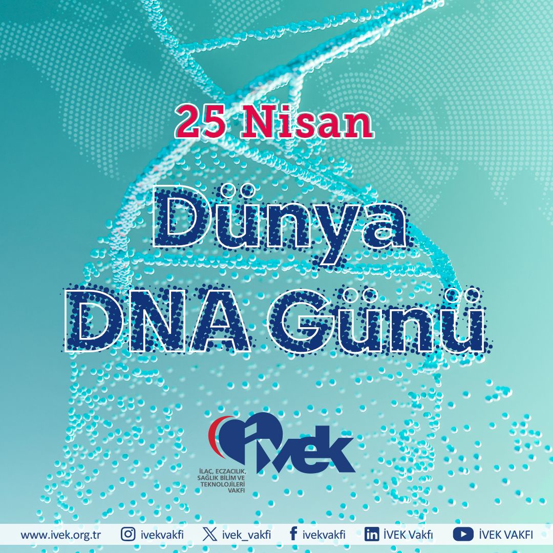 İnsanlığın en büyük buluşlarından biri olan DNA, tüm gizemiyle hayatımızın en özgün mucizesi. Tüm bilimseverlerin 25 Nisan DNA Günü kutlu olsun!