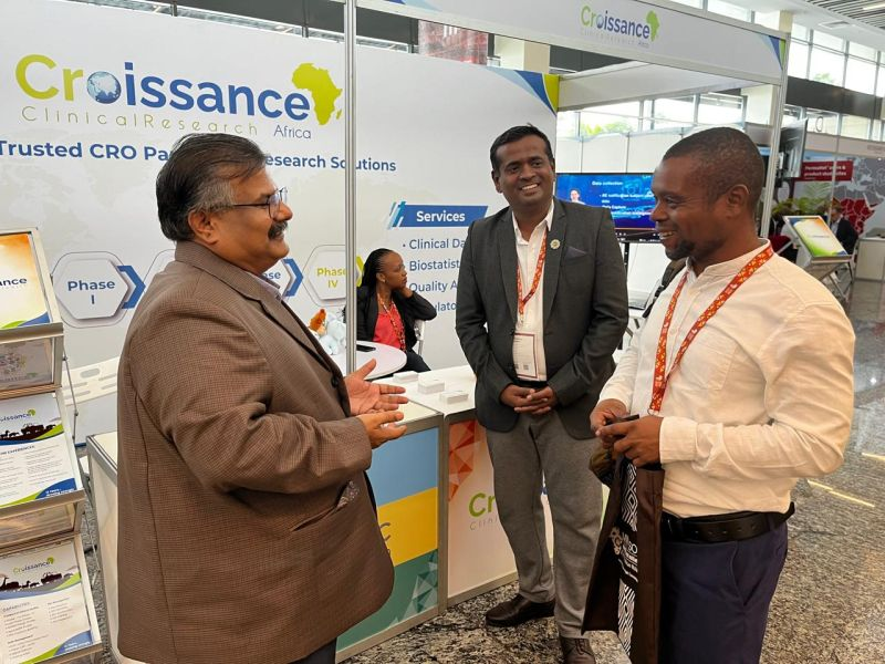 Pleasure to meet Dr. Jango- IHI at our Booth 9. #clinicalresearch #IHI <a href="/SatishMarukurti/">Satish Marakurthi</a>