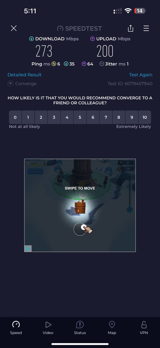 itwillmark's tweet image. #PoweredByConverge
#UnleashTheBoostSpeedTestChallenge #FlexYourSpeed #ConvergeSpeedtestChallenge