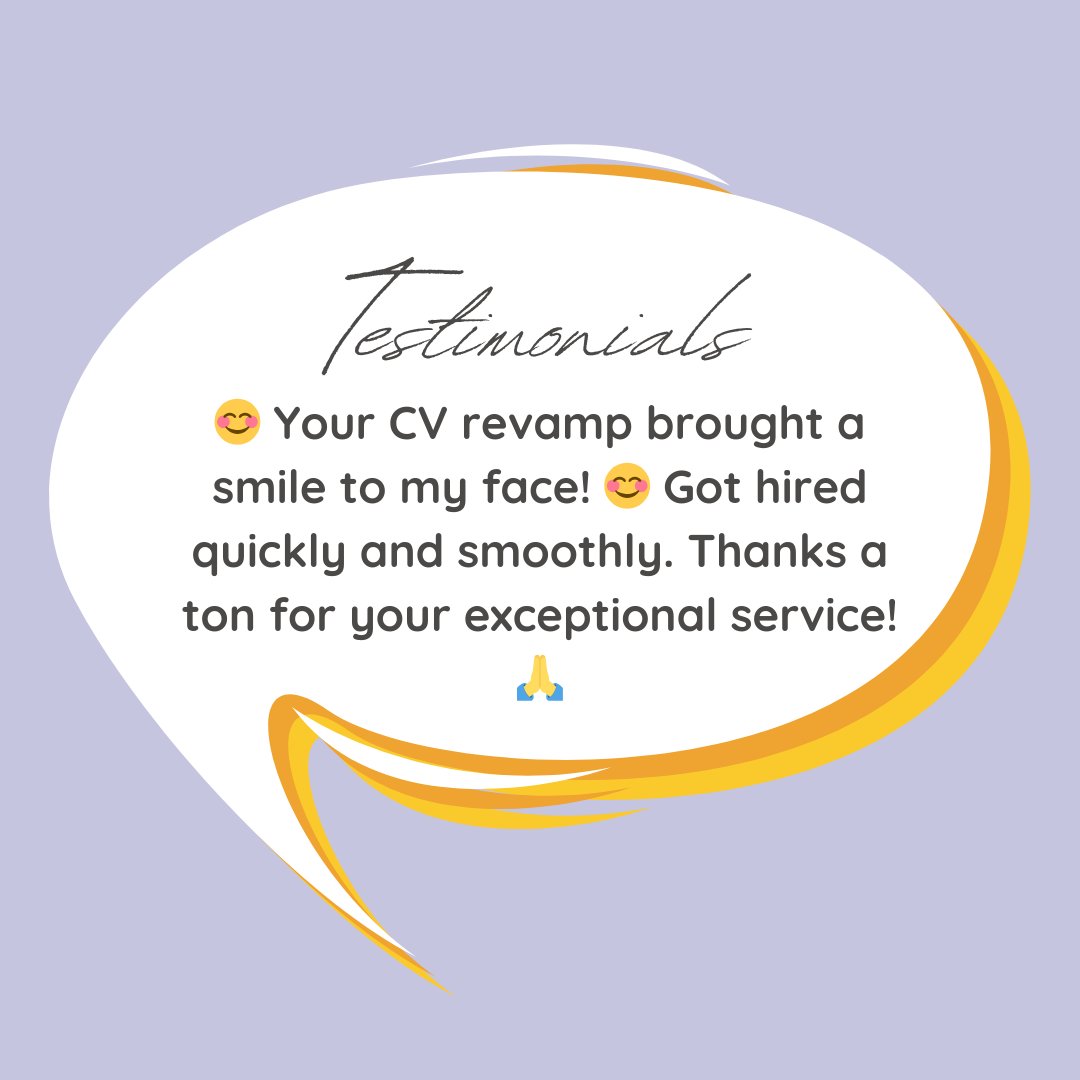 Revamp cv & Cover Letter
Come see YOUR cv in our cv revamp
👇🏿Employers & Recruiters love our revamp cv
-
Demos |wa.me/27662564831|
-
Job search is easy with the right CV | Come see why jobseekerSA prefer our revamp cv √