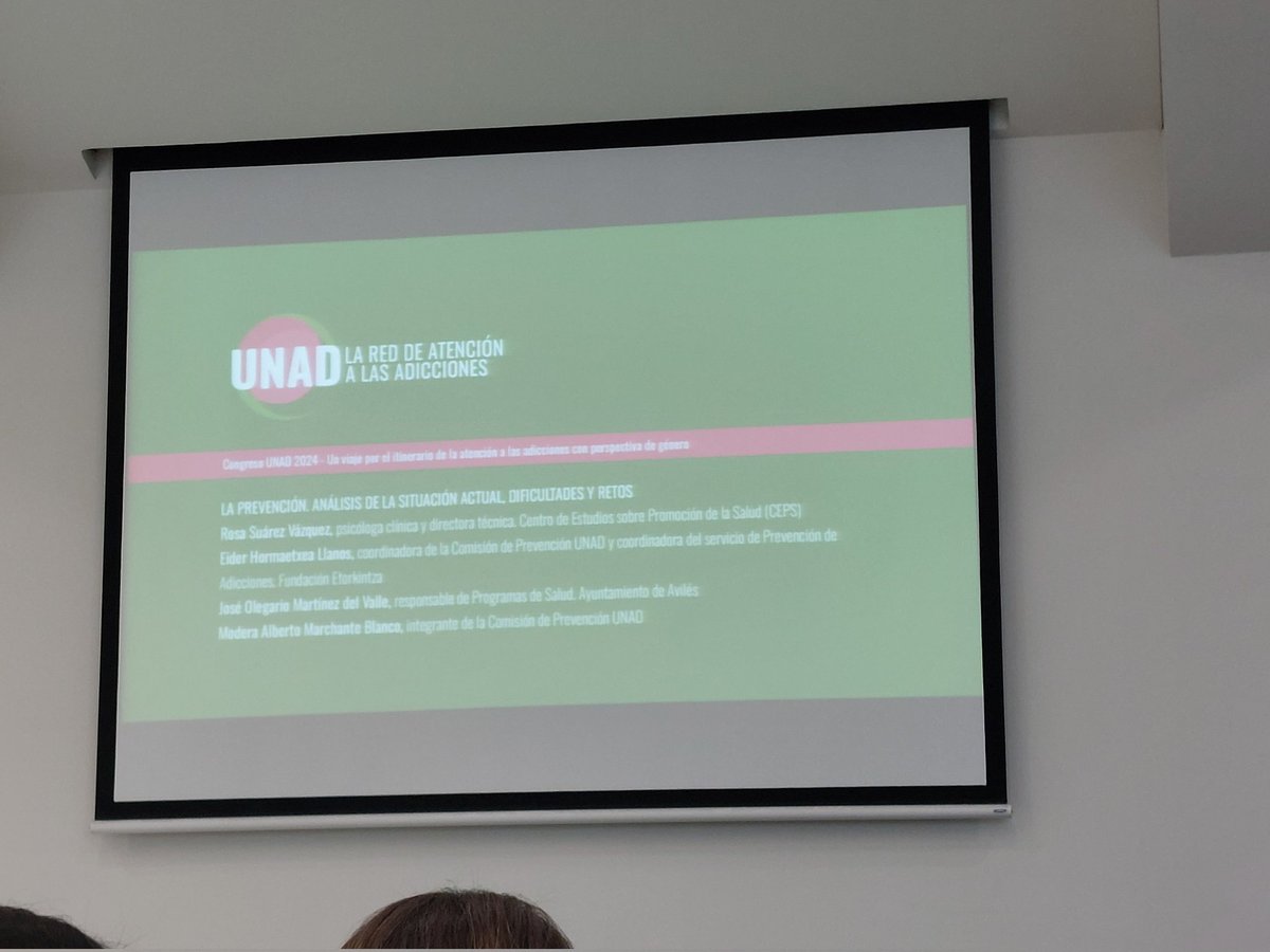 Seguimos en
#CongresoUnad2024 <a href="/UNADenred/">UNAD</a> hablando de la situación actual en Prevención de adicciones 
<a href="/Etorkintza/">Fundación Etorkintza</a> <a href="/AytoAviles/">AytoAvilés</a> #CEPS 
Qué buena moderación de Alberto Marchante.