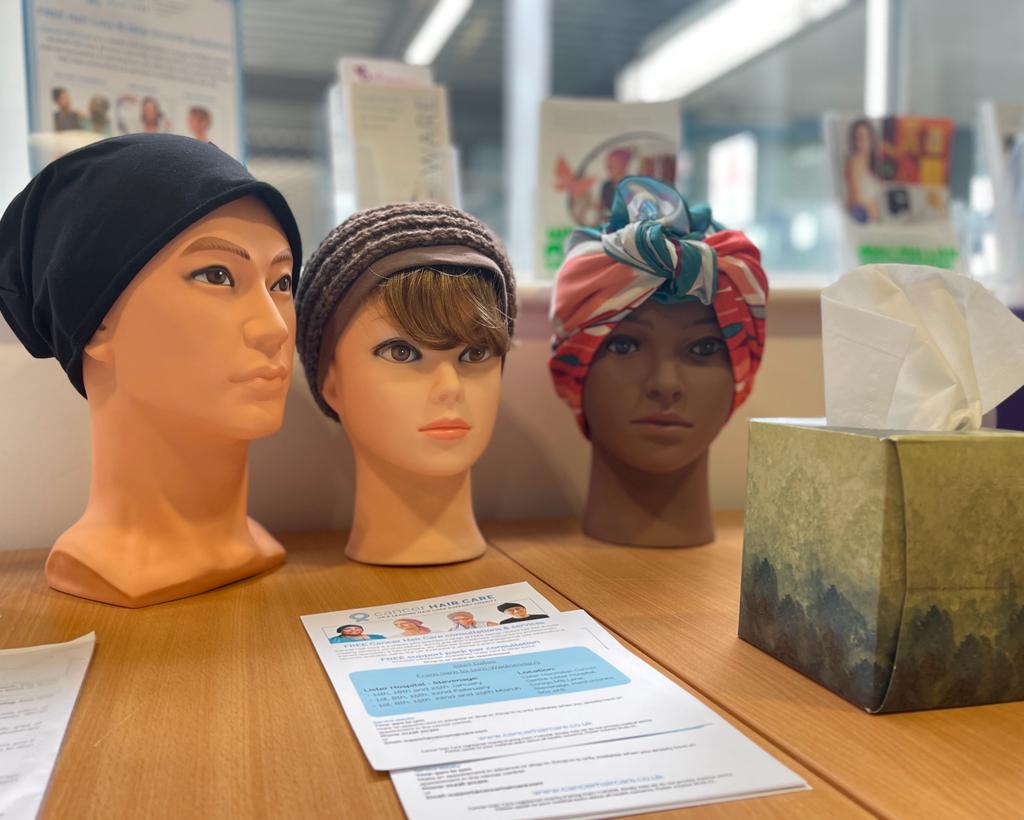 The wonderful @CancerHair supported 1,523 Lister Cancer Centre patients last year💙 They provided support, advice & practical items like headwear for patients who experienced hair loss due to their cancer treatment💙 To help continue this service visit: enhhcharity.org.uk/lmcc