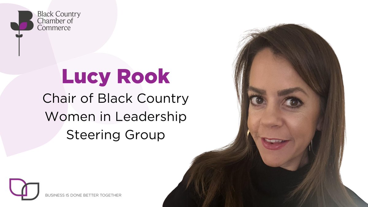 We're excited to announce Lucy Rook (@BlackRookMedia / @BlackRook_ac) as Chair of our Black Country #WomenInLeadership steering group! 🙌 🎙️Lucy said: I'm proudly Wolverhampton born and bred and there's just so much that our region offers...' ➡️ loom.ly/VuRD48o