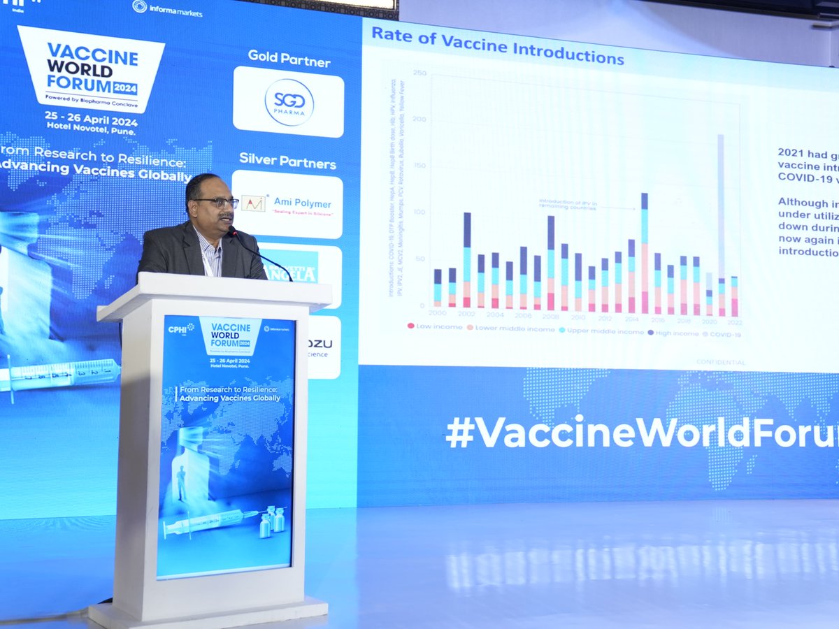 Keynote Address on Role of Vaccines in Public Health & Perspectives on Vaccine Development by Dr. Kapil Maithal, President – Vaccines & Diagnostics, Zydus Lifesciences Limited

#VaccineConference #VaccineWorldForum2024 #PublicHealth #Immunization #HealthcareInnovation