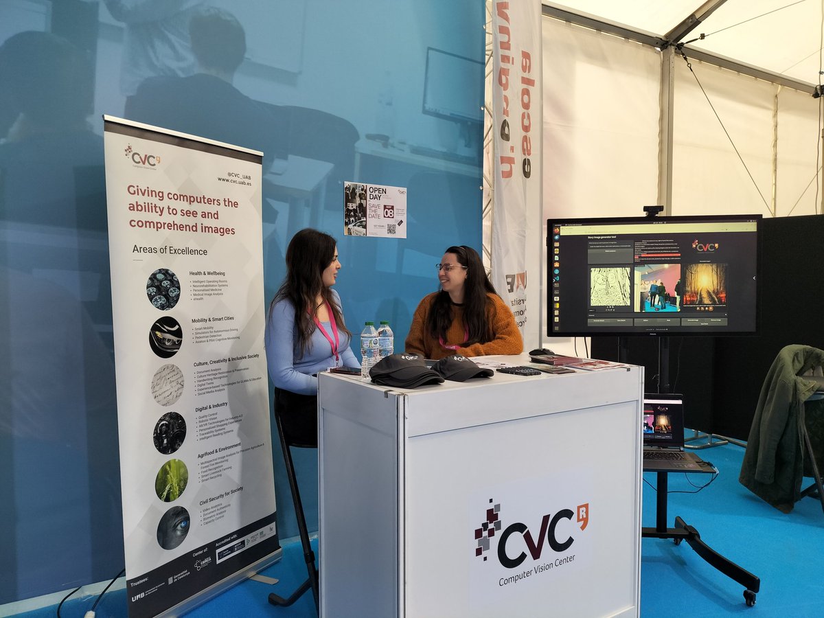 CVC_UAB's tweet photo. Avui participem en la #MEMEnginy, la fira tecnològica de referència de la @UABBarcelona.
Estem al costat del @CttcTech i davant del estand de la @UABBarcelona
T'hi esperem!
#MEMEnginy24 #EnginyeriaUAB #studentlife #Congress #technology https://t.co/GsOQKMs6q2