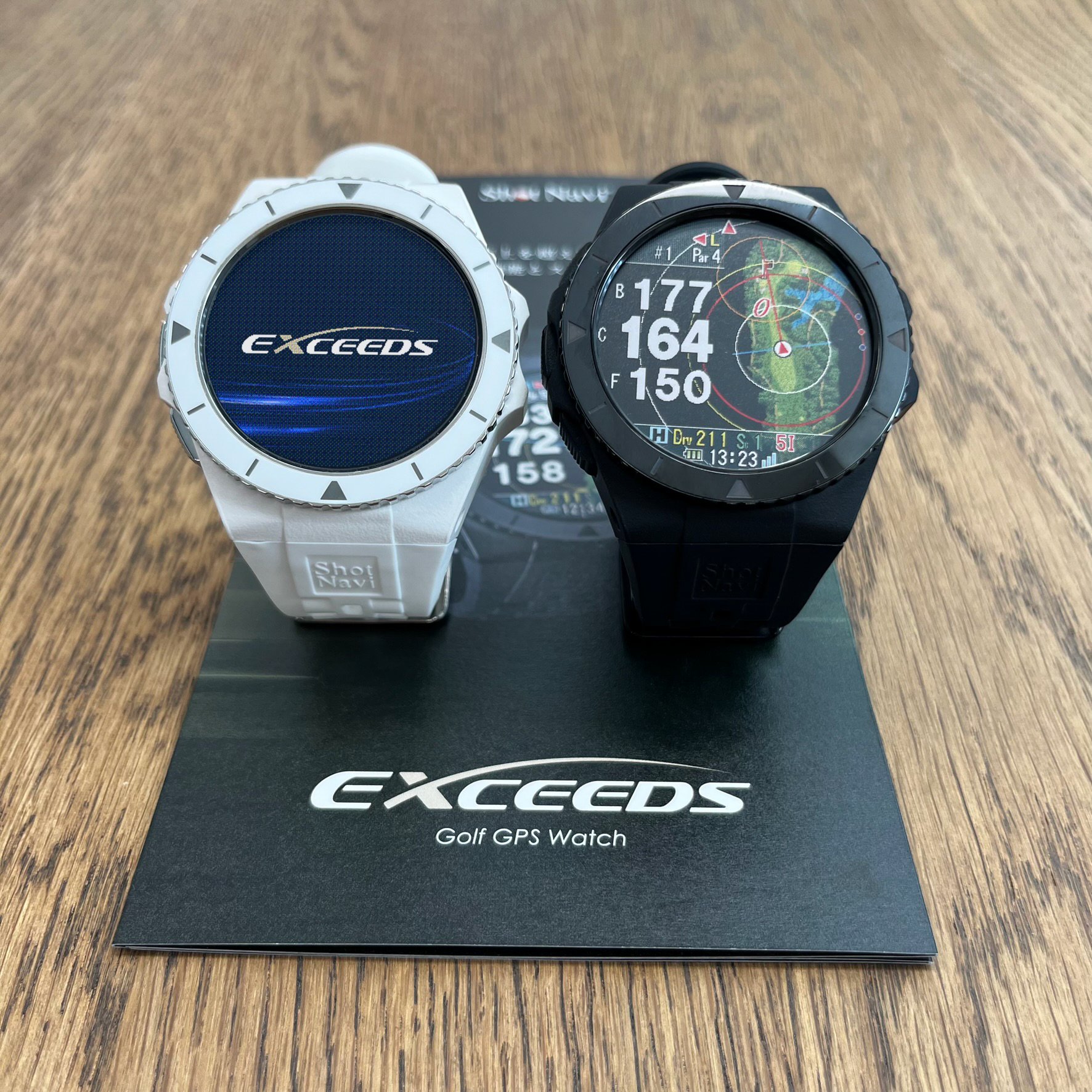 Shot Navi ショットナビ EXCEEDS ブラック 腕時計型 GPS距離計測器