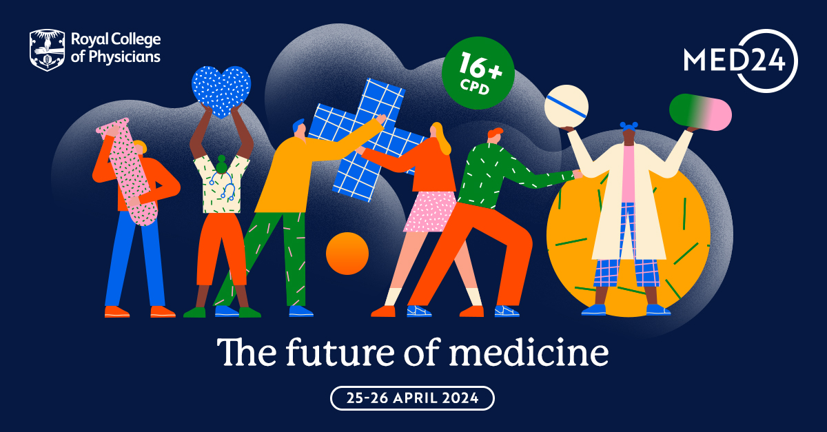 It’s Medicine 2024! Read more about the raft of big names and clinical experts joining us at the annual conference over the next two days: ow.ly/KcX550RnOvN More here: rcpmedicine.co.uk/2024 #RCPMed24