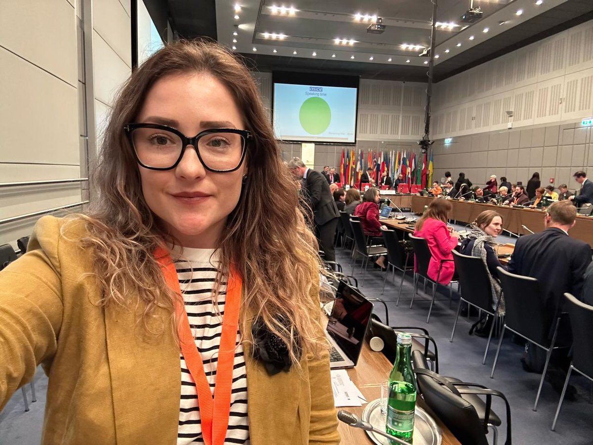 Inna Liniova, UBA International Affairs Counsel, took part in the @OSCE Supplementary Human Dimension Meeting on the role of civil society in the promoting and protecting of international human rights law and international humanitarian law. 🔏More: bit.ly/3xVQnME