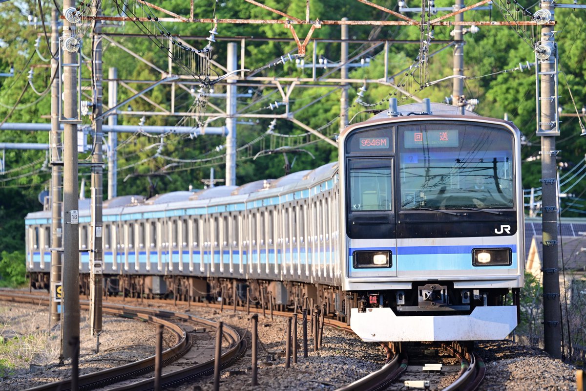 E231-800系 回送 日野市内 2024/04/25 17:18☀️ お疲れ様でした♪