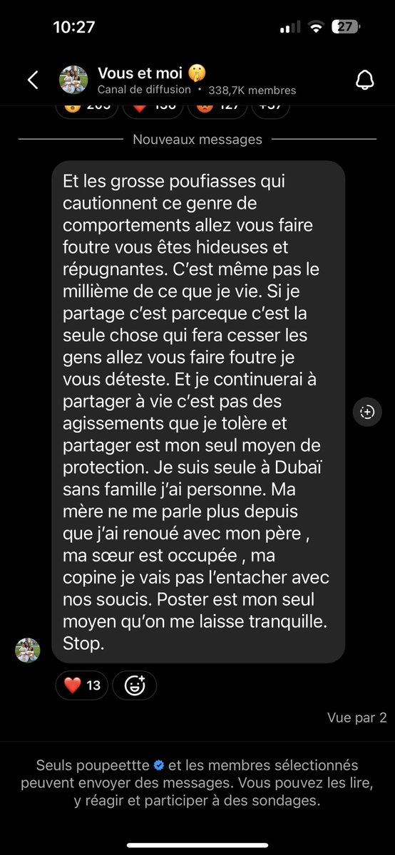 M___pscl's tweet photo. Ben quitte le au lieu de te plaindre 🤷🏽‍♀️ #poupettekenza https://t.co/C2ej53cv7m