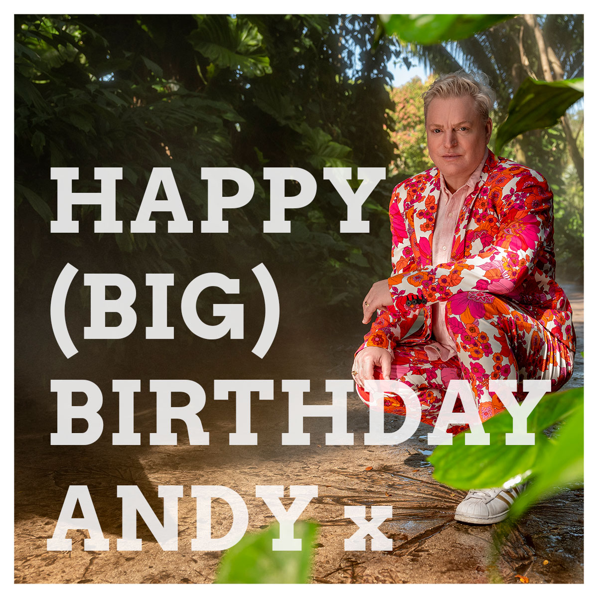 A very happy birthday today to the one and only Mr Andy Bell! ❤️