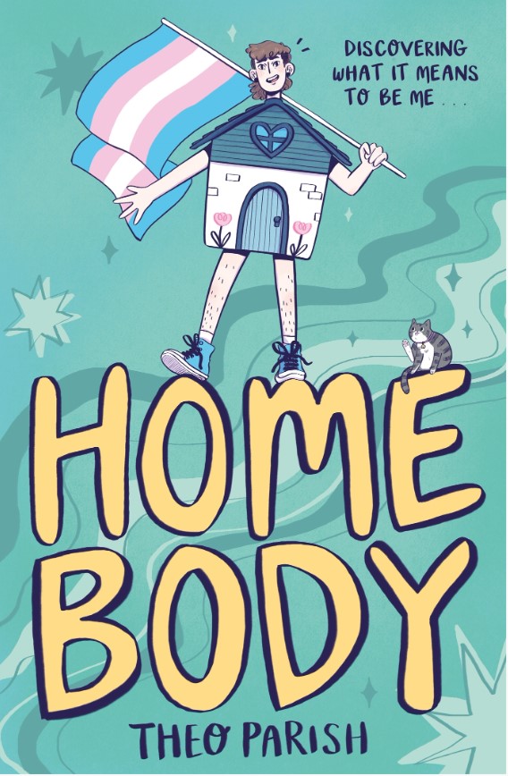 Happy Book Birthday to Home Body by @theoblue_jpg - a glorious graphic that speaks to readers about discovering and getting comfortable with the person you might be becoming, whoever that is. For anyone who has ever been a teenager. @MacmillanKidsUK