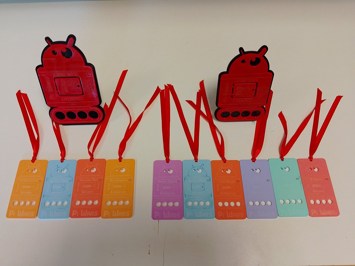NeilRedRobotics's tweet image. What a weekend at #PiWars ! So proud of my 2 teams from @GraveneySchool Robotics Club. 1st and 2nd place in the young teams experienced category!