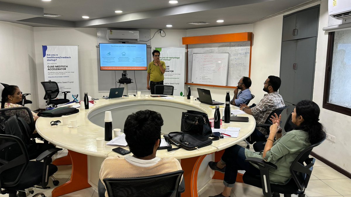 cieatiiithyd's tweet photo. #CIE IIITH recently hosted a #StrategyDay #workshop on April 23rd and 24th, providing a platform for insightful discussions and the exploration of new perspectives for the #portfolios and promising #startups.
#insights #startupsuccess #founders https://t.co/Z2tyXd3rWK