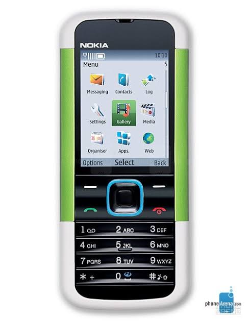 In 2010 I was using a Nokia 5000. What was your cellphone?