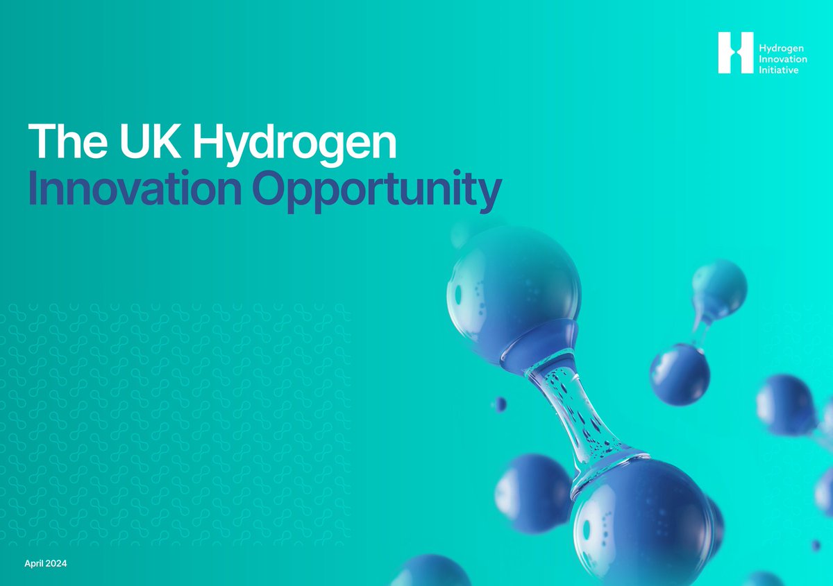NEW report - ‘The UK Hydrogen Innovation Opportunity’ 📰 For the first time, the report brings together latest insights, market analysis and inputs from leaders and key stakeholders across the hydrogen landscape Download: hydrogeninnovation.co.uk/reports/?utm_s… #Hydrogen #NetZero #Report