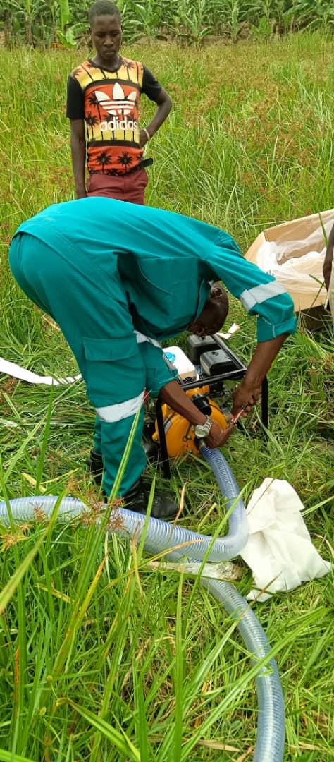 Do you need a High-Pressure Pump! @sprinktech's technician connecting the suction pipe onto the pump, ensuring seamless operation and maximum performance for your irrigation. Visit us at lnkd.in/d7xPMbqb today #IrrigationInnovation #AgriculturalRevolution #GrowWithUs