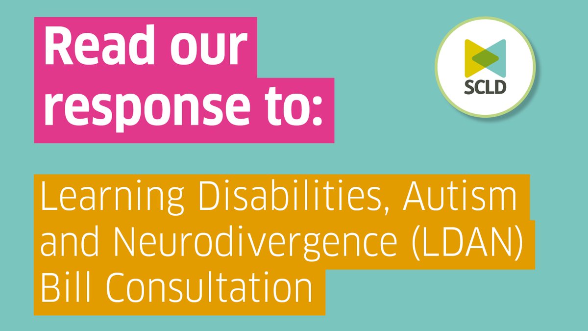 The LDAN Bill Consultation has closed. We advocate for a vision ensuring that those with learning disabilities, autism, and neurodivergence in Scotland can live fully and equally. Read our response here: zurl.co/ZNqa