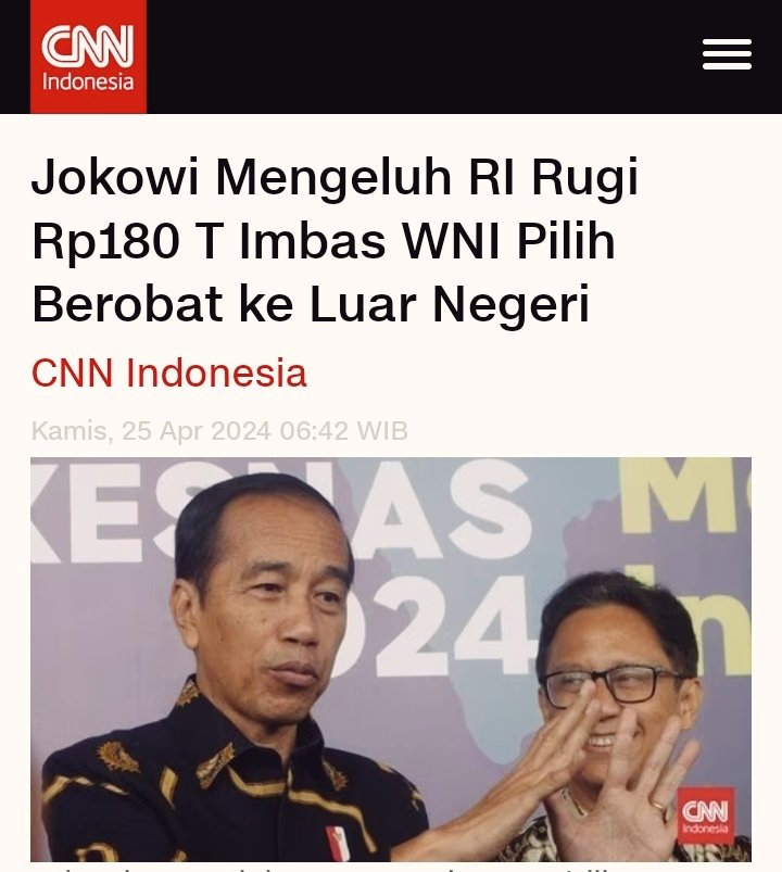 Dia yg jadi presiden selama 10 tahun, menterinya juga yg pilih berobat ke luar negeri, tapi dia juga yg mengeluh. Ada ga Sappo presiden yg lebih beleng dari @jokowi ?😂