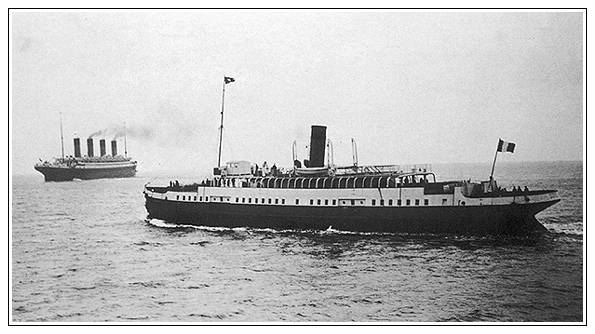 #OnThisDay, 25th April 1911, SS Nomadic launched! The 1,260-ton passenger and baggage tender Nomadic (Yard No. 422) was launched today for the Oceanic Steam Navigation Co. Ltd., Liverpool (White Star Line). Her sister Traffic (Yard No. 423) was launched two days later.