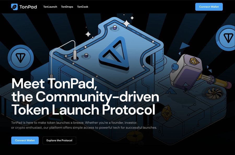 DegenonTON's tweet photo. 🚀 Let's Meet @TON_launchpad  🚀

Introducing TONpad: the pioneer in community-driven token launch protocols, aiming to revolutionize the existing landscape and bring mutual benefits to both project creators and investors.

Have you known all the features of TONpad?

Let's dive in🧵👇

#TON #TONpad