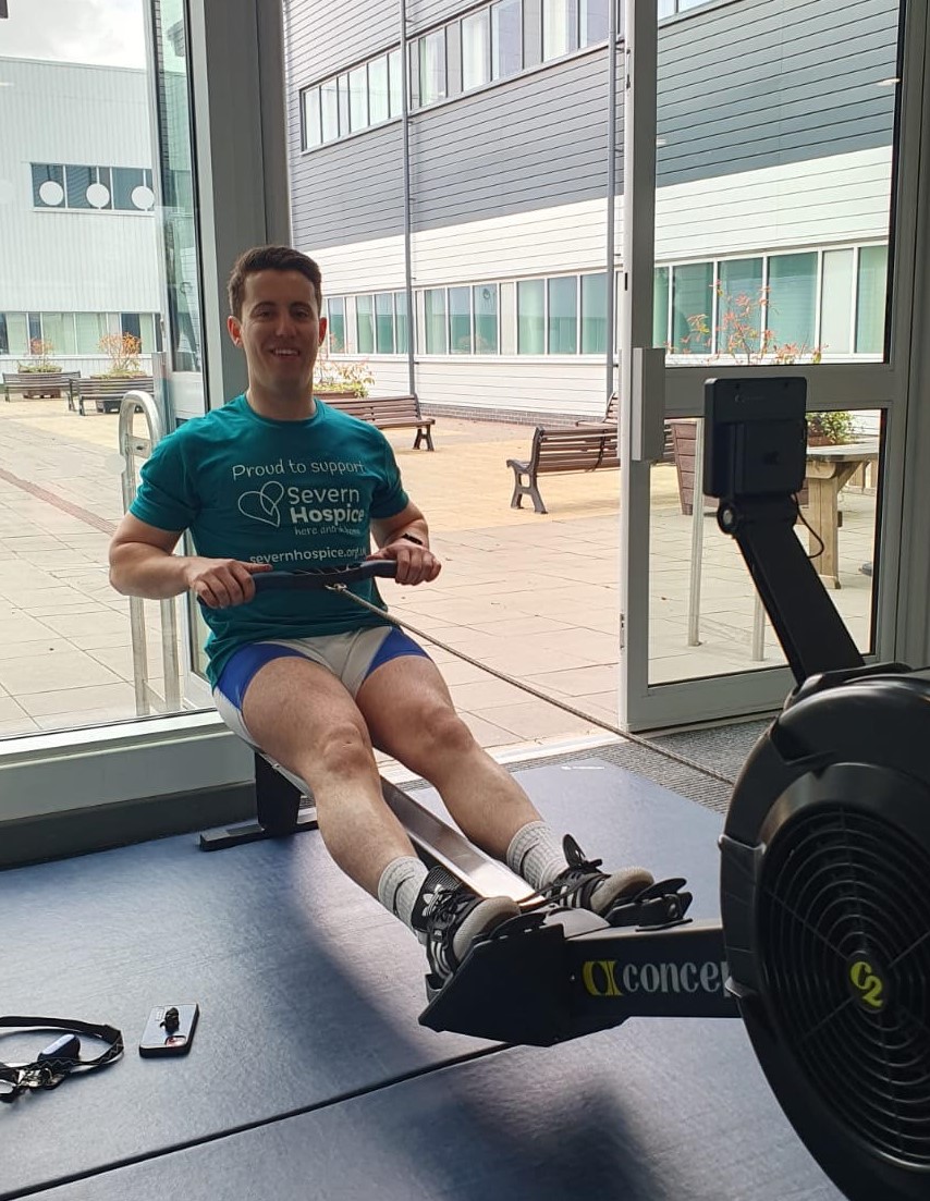 Danny and Dan are trainee pilots on Sixty Sqn. The squadron are long-time supporters of Severn Hospice. The pair set out to complete 240km between them over 3 days. In the end Danny rowed 200km and Dan ran 91km. Fundraising for Severn Hospice (justgiving.com)