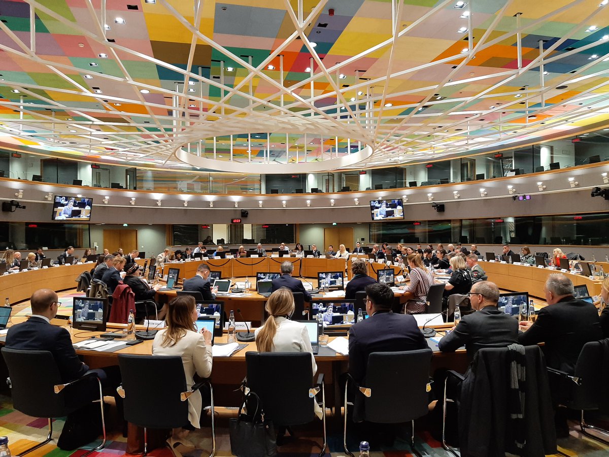 The first Annual Civilian Capabilities Conference hosted by @eu_eeas and @eu2024be just began. Getting the right capabilities for enhanced EU civilian responses to conflicts and crises is critical. Today we will work on developing them. #EU2024BE #EUinAction #StrategicCompass
