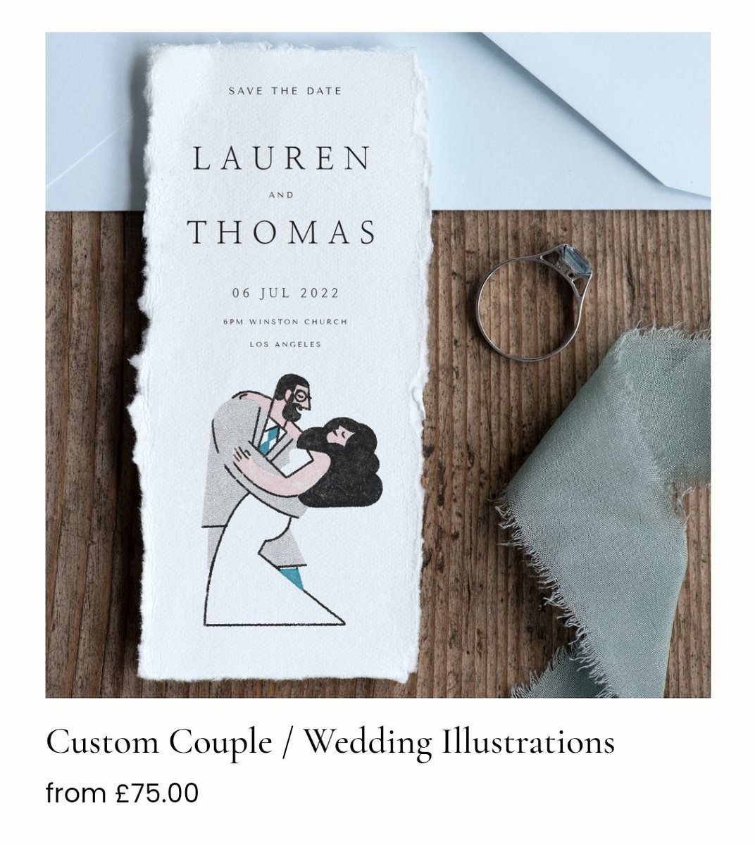 Do you have an upcoming wedding? Or special celebration? 💍 ✨ I'm SO excited to announce that I'm open for custom couple/wedding illustration commissions again! They look SO good on wine labels, invites, party favors and prints for your home! Info @ mollymccammon.com