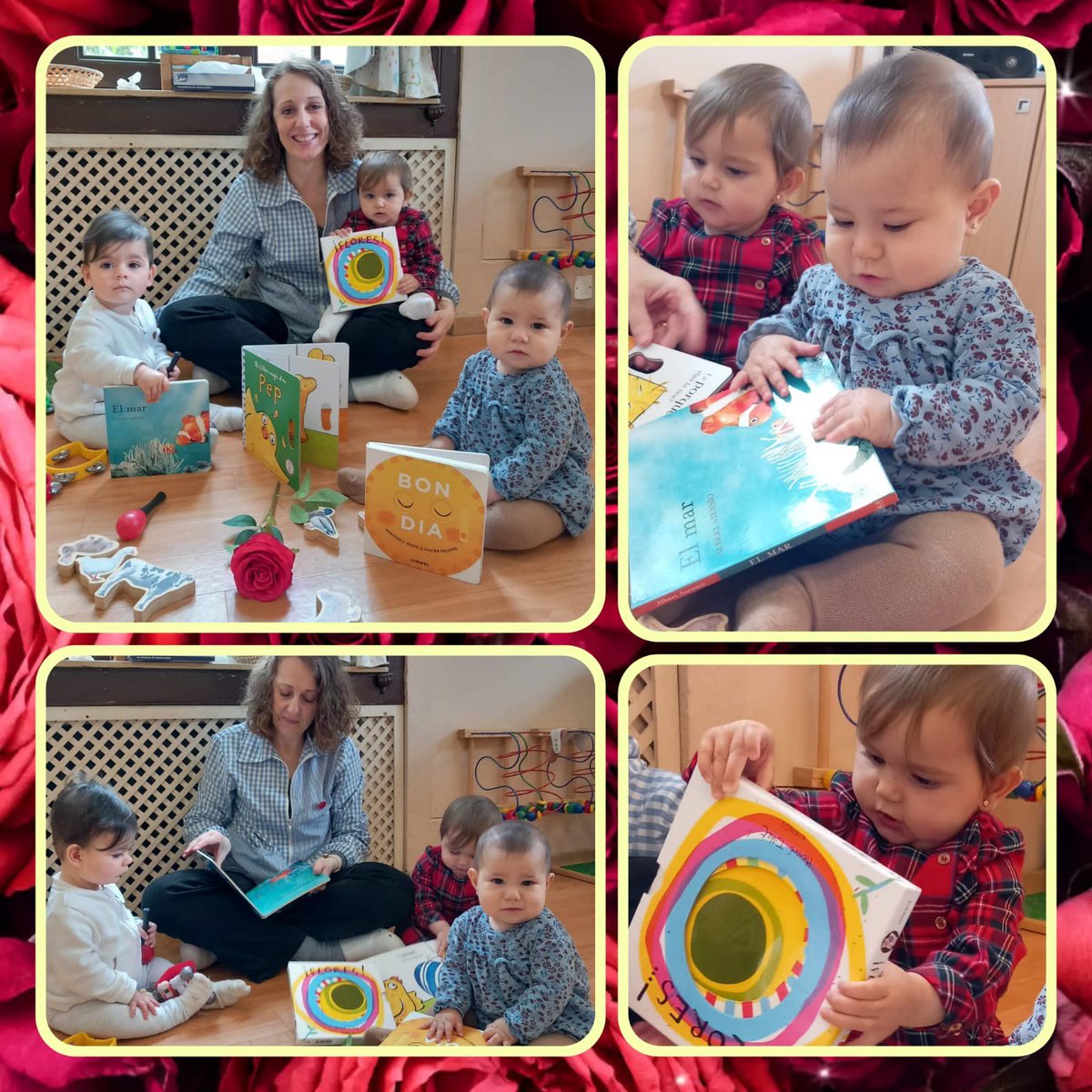 Els nens i nenes de la Llar d’infants vam gaudir de la 🌹Diada🌹amb la visita de Sant Jordi que ens va dur contes per gaudir i aprendre amb ells 📖♥️

#colegiosil #infantilsil #educacióinfantil #educacióninfantil
#educacióinfantil