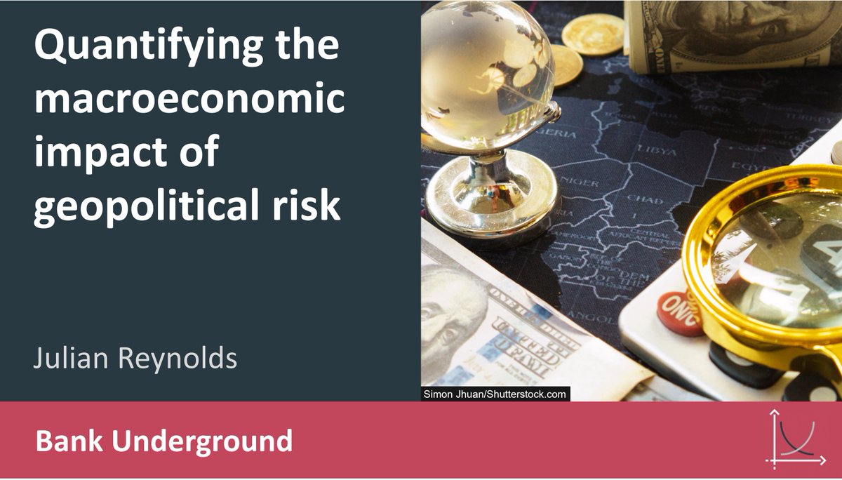 Latest BU post employs a popular measure of geopolitical risk to examine its impact on inflation and GDP. bankunderground.co.uk/2024/04/24/qua…