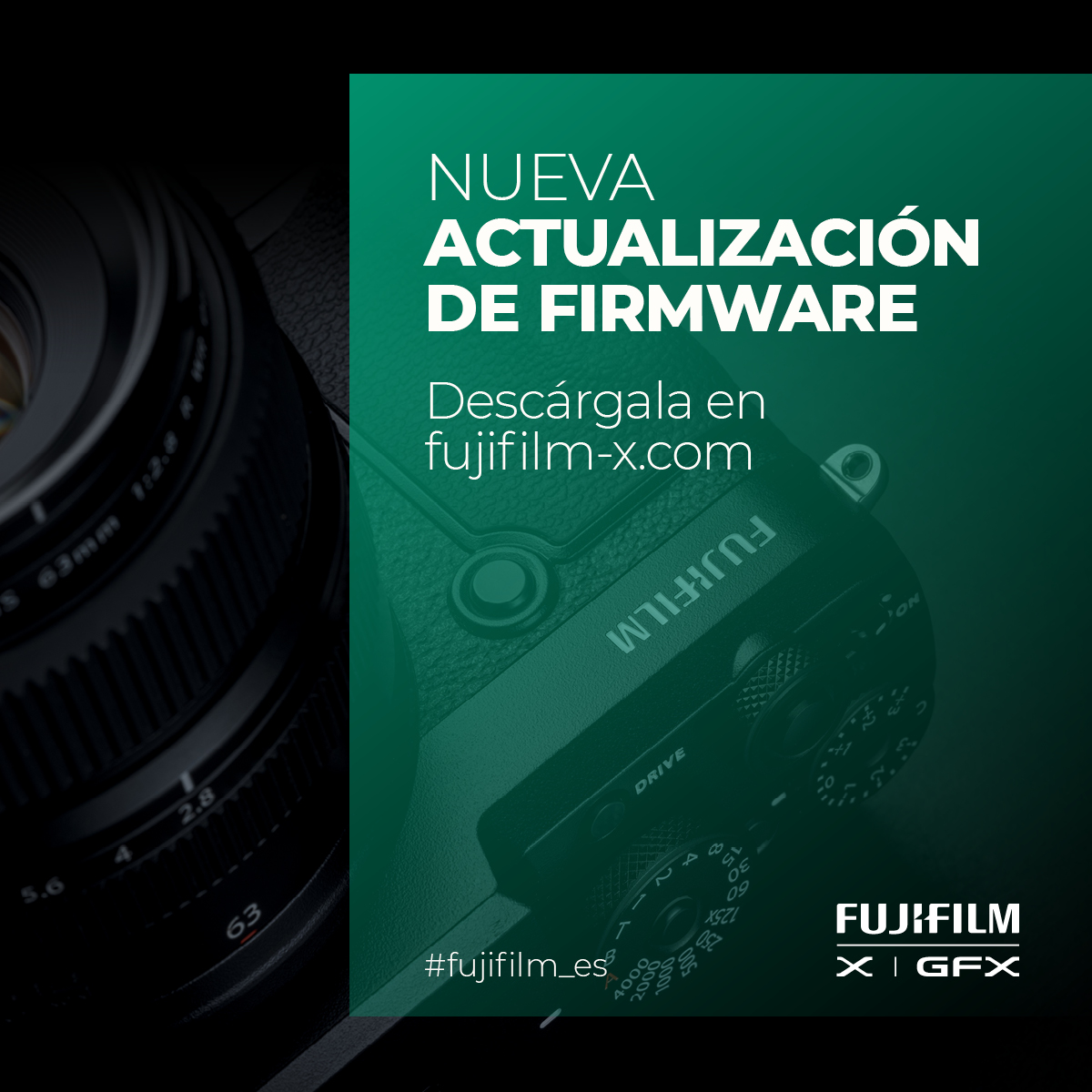 ¡Nuevas actualizaciones de firmware disponibles! #Fujifilm #X100VI - Ver. 1.10 👉 shorturl.at/iDNPU #Fujifilm #XS20 - Ver. 2.01 👉 shorturl.at/aJLR0 #Fujifilm #XH2 - Ver. 4.00 👉 shorturl.at/DGRUW #Fujifilm #XT5 - Ver. 3.01 👉 shorturl.at/lnEH1 🔗 ¿No…